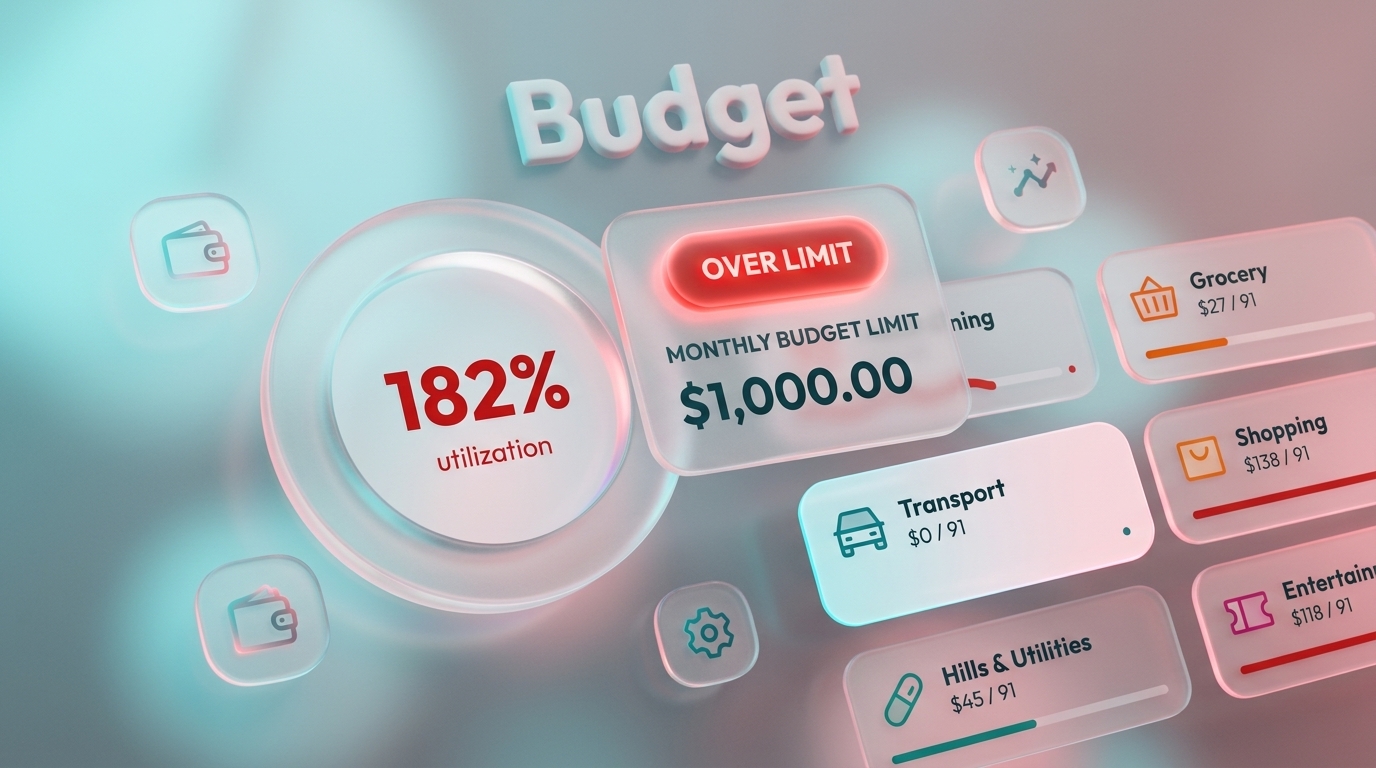 AuraSpend M3 Expressive Smart Budgets & Envelopes Showcase