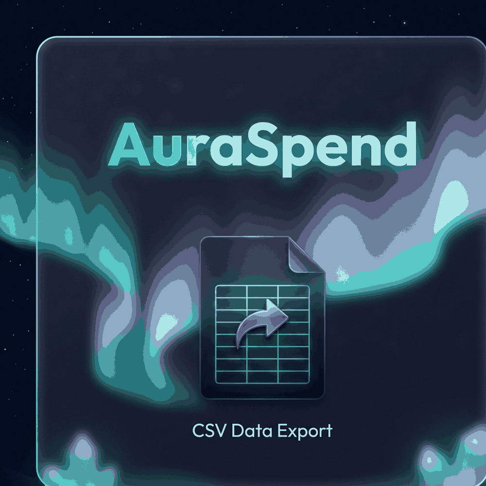 Aura Dispatch - CSV Data Export Feature Graphic